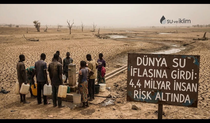 Dünya Su İflasına Girdi: 4,4 Milyar İnsan Risk Altında