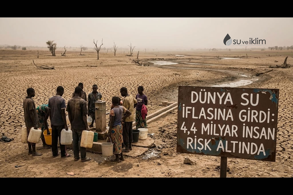 Dünya Su İflasına Girdi: 4,4 Milyar İnsan Risk Altında