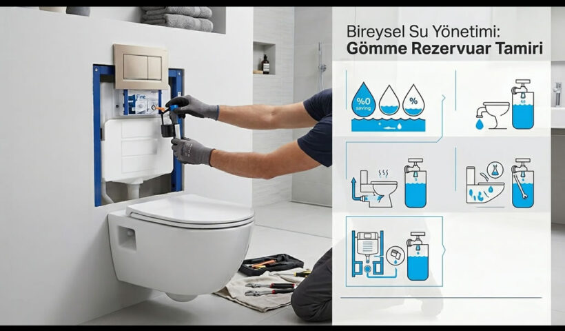 Bireysel Su Yönetimi: Gömme Rezervuar Tamiri