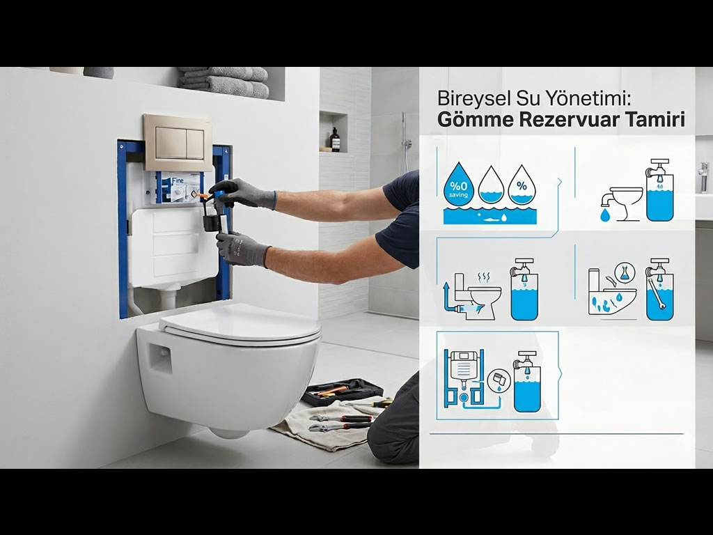 Bireysel Su Yönetimi: Gömme Rezervuar Tamiri