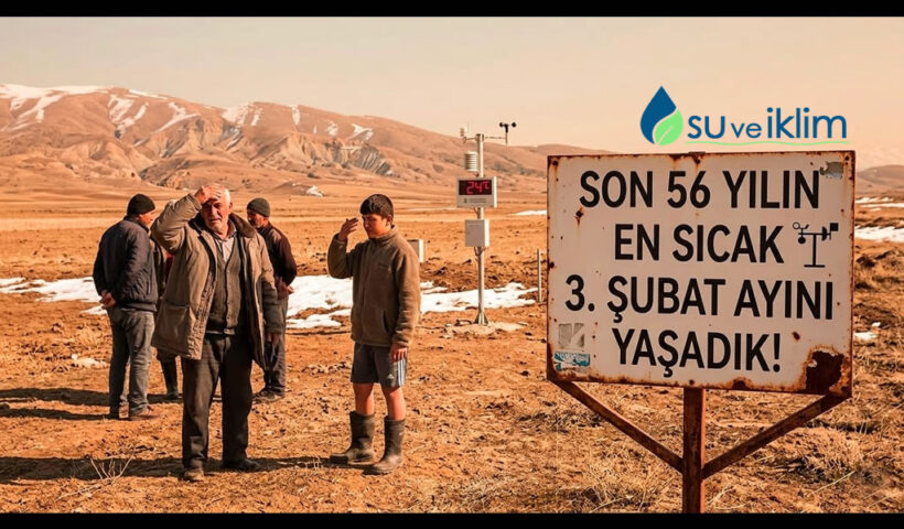 Son 56 Yılın En Sıcak 3. Şubat Ayını Yaşadık!