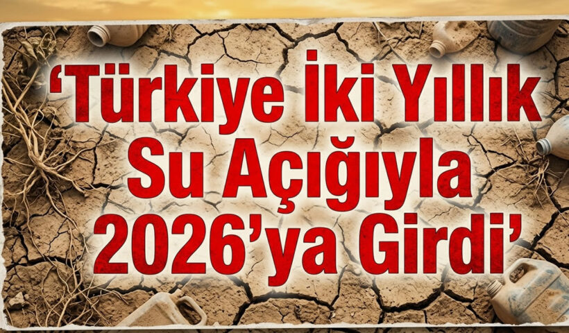 Türkiye İki Yıllık Su Açığıyla 2026'ya Girdi