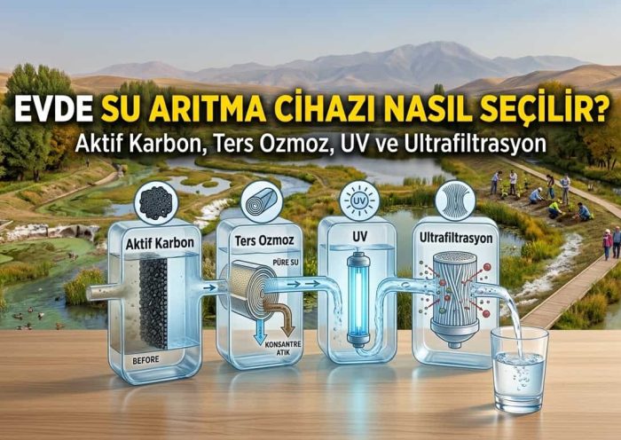 Evde Su Arıtma Cihazı Nasıl Seçilir?