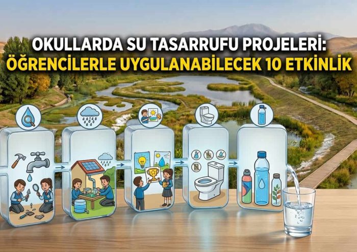 Okullarda Su Tasarrufu Projeleri